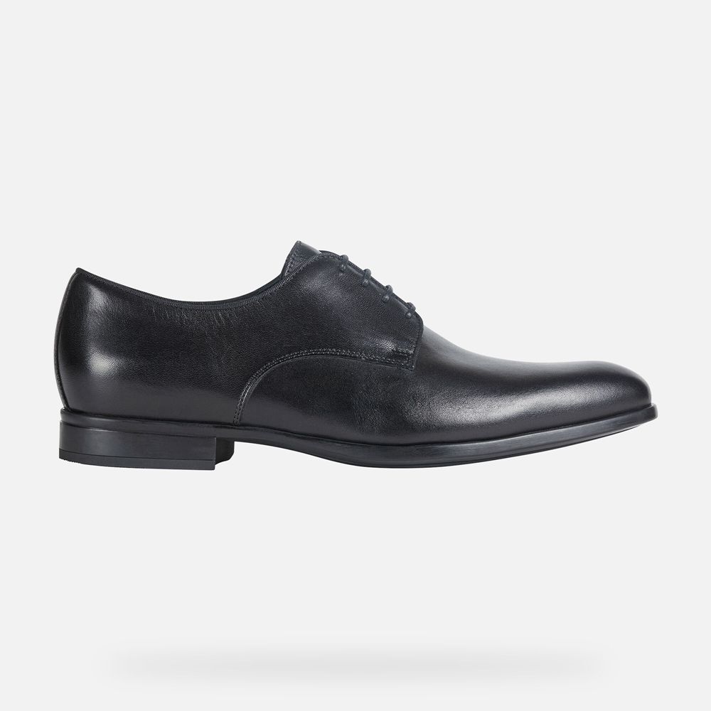 Geox Formal Shoes Black Iacopo - Geox Mens Shoes - ZUFRCB620